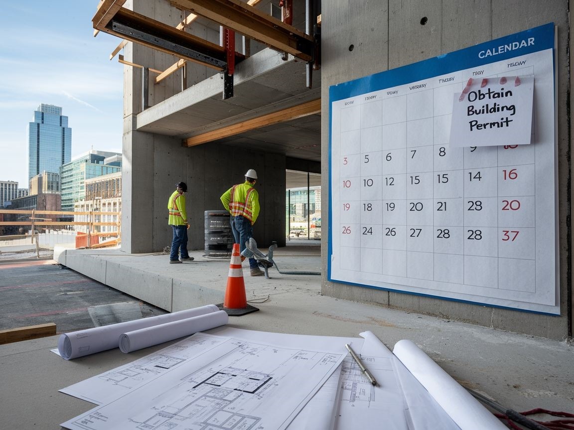 plan architektoniczny z pozwoleniem